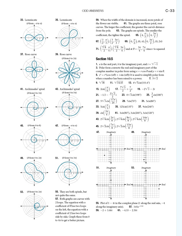 Algebra and Trigonometry - 